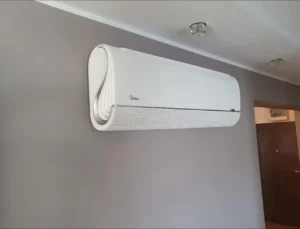 klimatyzator naścienny po montażu